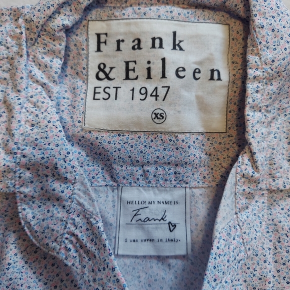 NWT Frank & Eileen Frank Superfine Cotton Poplin Button-Down Shirt - Picture 5 of 12